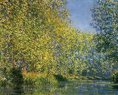 Bend in the River Epte Claude Monet